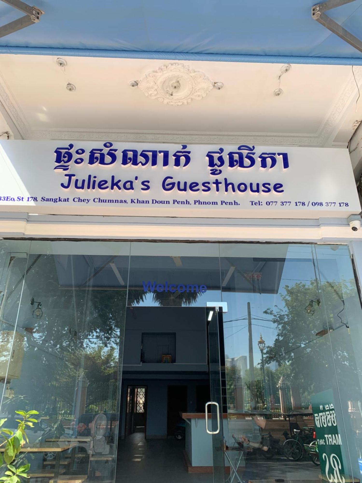 Julieka'S Guesthouse Phnom Penh Exterior photo